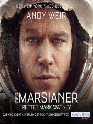cover image of Der Marsianer--Filmausgabe